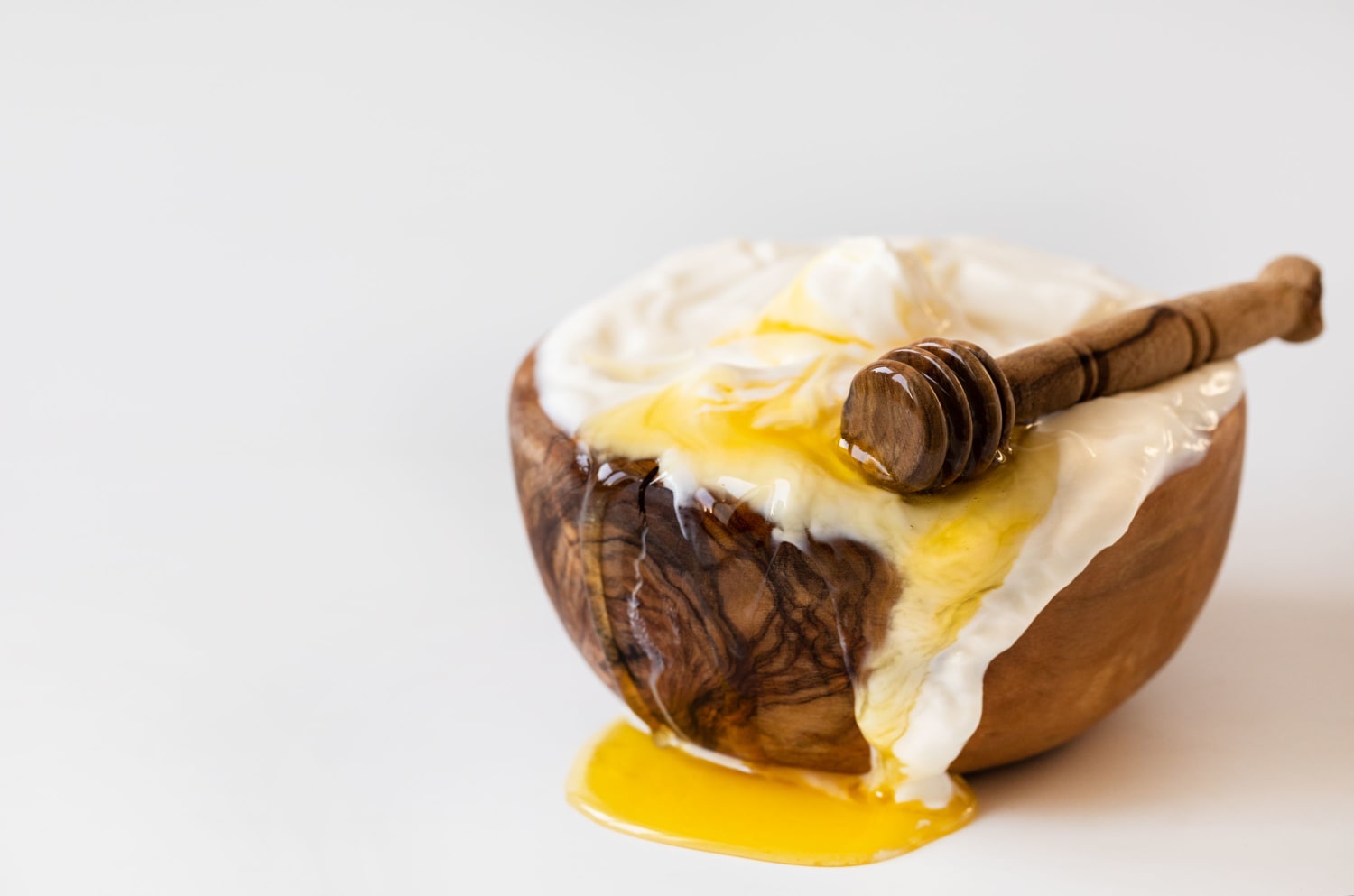 Greek yoghurt and honey