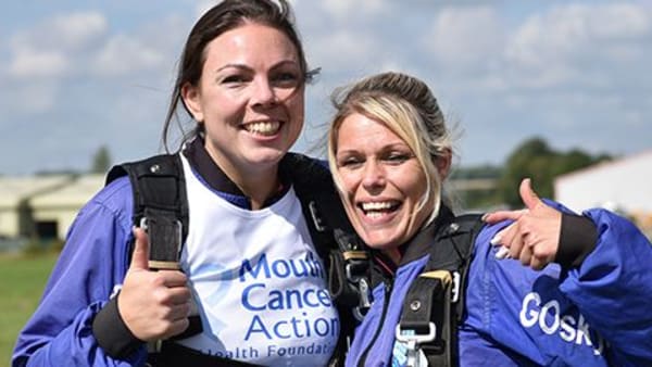Raise vital funds to help raise awareness of mouth cancer